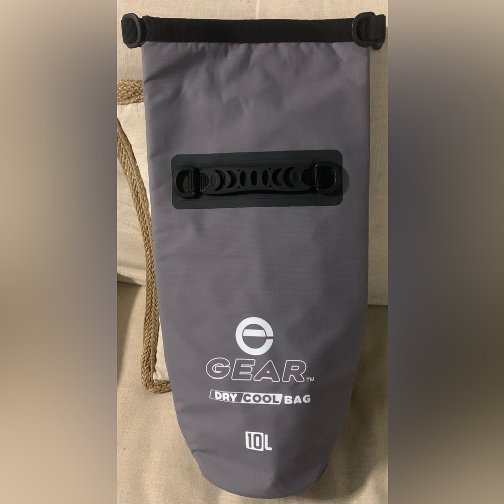 Enthusiast Gear Dry Cool Bag 10L Roll Top Waterproof Float Bag Insulated Gray
